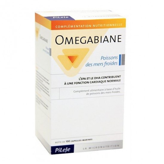 Pilèje Omegabiane poissons des mers froides 100 capsules