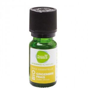 Pharmascience gingembre frais bio huile essentielle 5ml