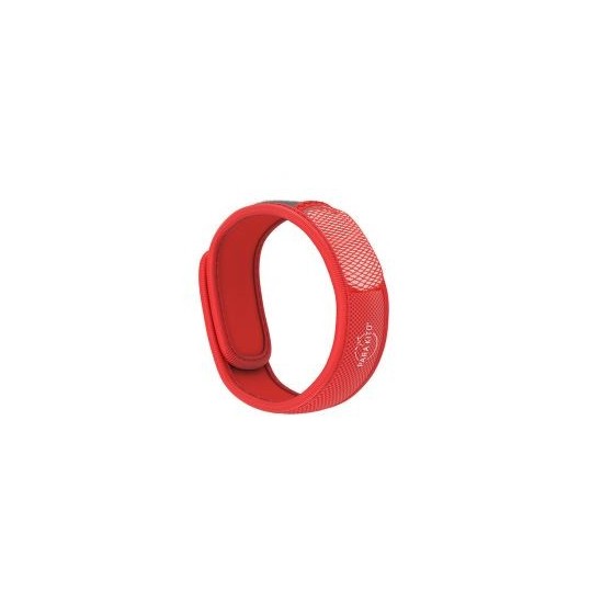 Parakito - Bracelet adulte anti-moustiques rouge