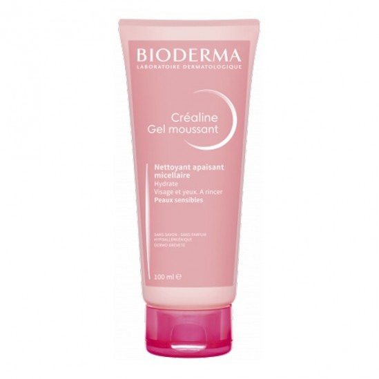 Bioderma créaline gel moussant 100ml