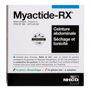 Nhco myactide-rx ceinture abdominale 2x56 gélules