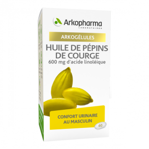 Arkopharma arkogélules huile de pépins de courge 60 gélules