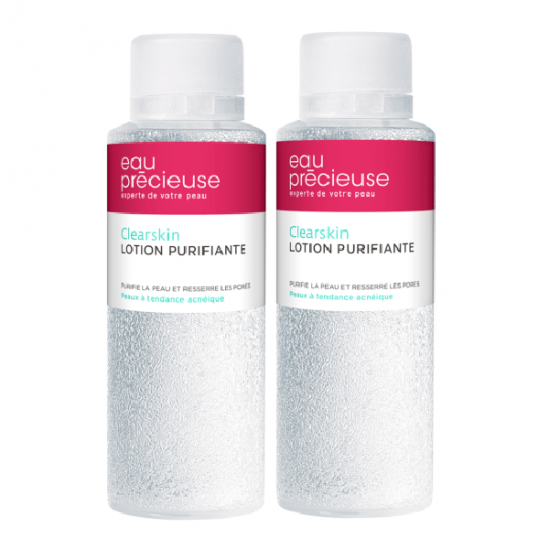 Eau précieuse clearskin lotion purifiante 2x375ml