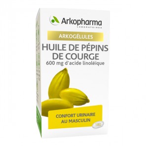 Arkopharma arkogélules huile de pépins de courge 180 capsules