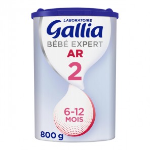 Gallia bébé expert AR 2 6-12 mois 800g