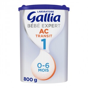 Gallia bébé expert AC transit 1er âge 800g