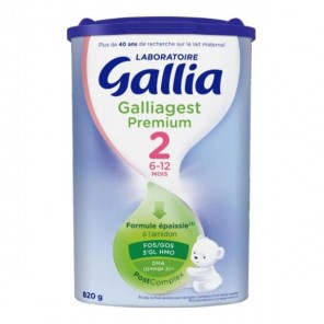 Gallia galliagest premium lait 2ème âge 820g