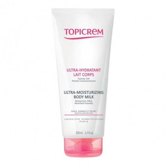 Topicrem lait corps ultra-hydratant 200ml