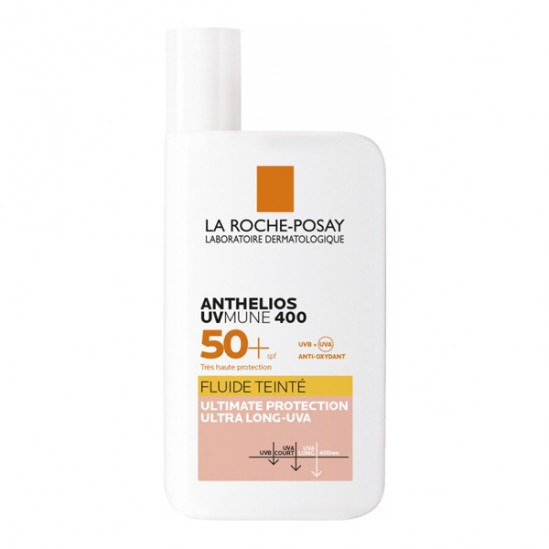 La roche-posay anthelios uvmune 400 spf50+ fluide teinté 50ml