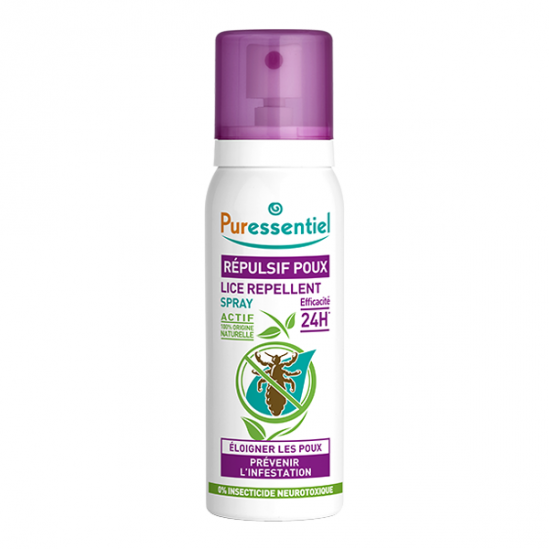 Puressentiel spray répulsif poux 75ml