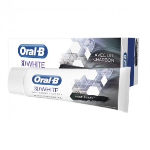 Oral-B 3D white nettoyage intense avec du charbon 75ml