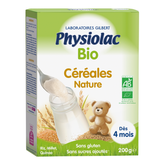 PHYSIOLAC CEREALE BIO 200G