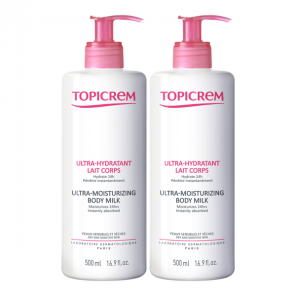 Topicrem duo ultra-hydratant lait corps 2x500ml