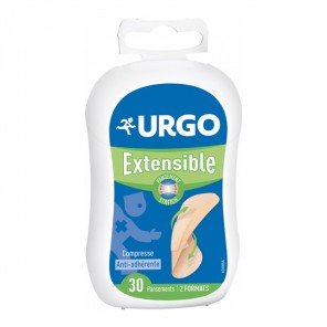 Urgo extensible 30 pansements 2 formats