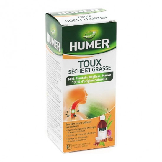 Humer toux sèche et grasse sirop 170ml