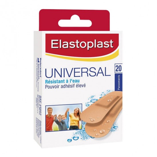 Elastoplast universel résistant à l'eau 20 pansements