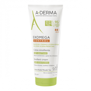 Aderma exomega control crème émolliente anti-grattage 200ml