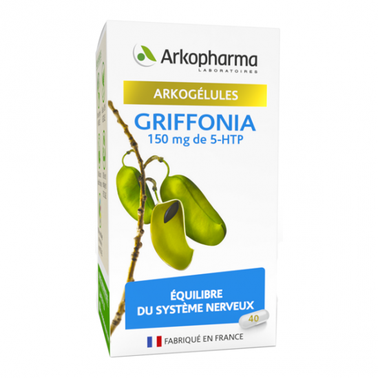 Arkopharma Arkogélules Griffonia complément alimentaire 40 gélules