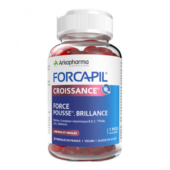 Arkopharma forcapil croissance 60 gummies