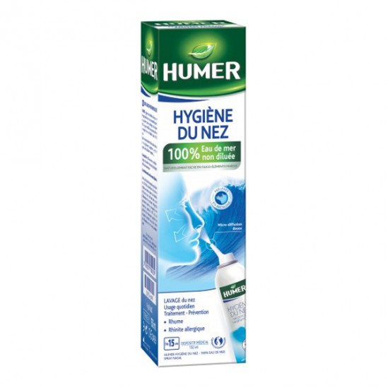 Humer hygiène du nez adulte spray 150ml