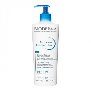 Bioderma atoderm crème ultra hydratante ultra-nourrissante 500ml