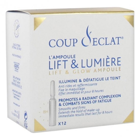 Asepta coup d'éclat lift & lumière 12 ampoules