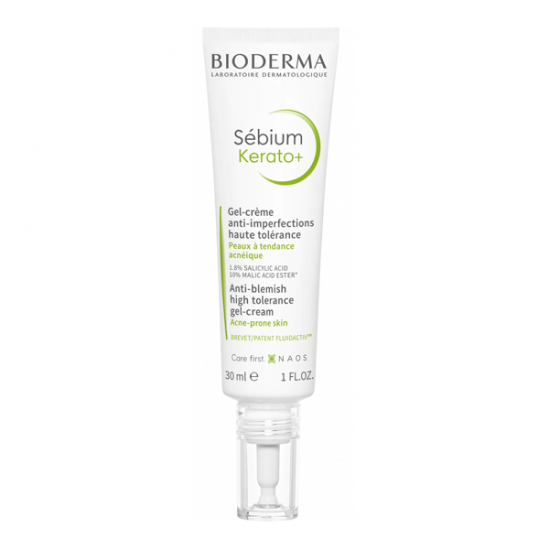 Bioderma sébium kerato+ gel crème anti-imperfections 30ml