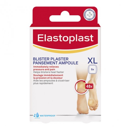 Elastoplast 5 Pansements ampoule hydrocolloïde XL