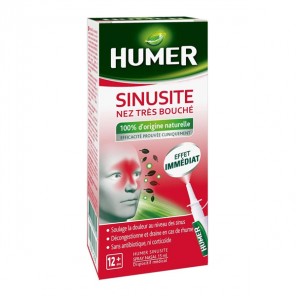 Humer sinusite nez très bouché spray nasal 15ml