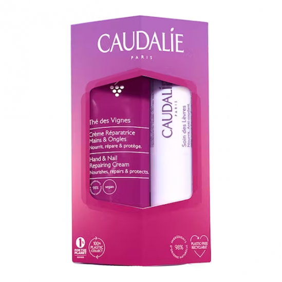 Caudalie duo mains & lèvres thé des vignes