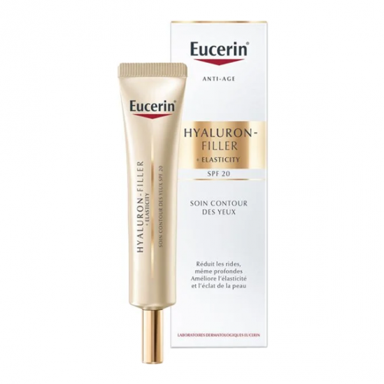 Eucerin Hyaluron-Filler + Elasticity soin contour des yeux spf30 - 15ml