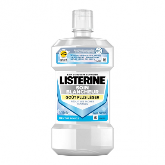 Listerine Soin Blancheur bain de bouche 500ml