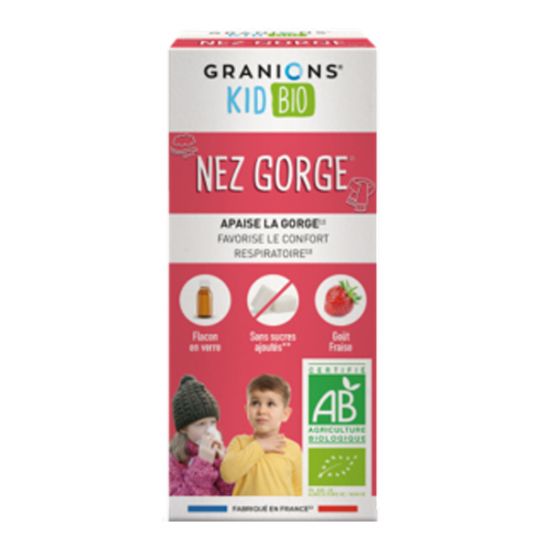 Granions Kid bio nez gorge sirop 125ml