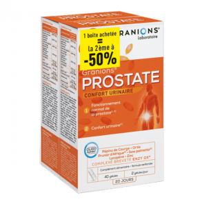 Granions Prostate lot de 2 x 40 gélules