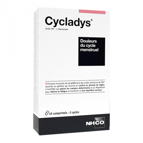 NHCO Cycladys douleurs du cycle menstruel 45 comprimés