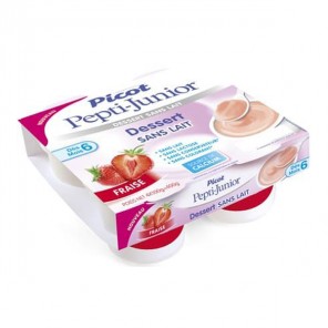 Picot Pepti-Junior Dessert sans lait dès 6 mois Abricot lot de 4x100gr