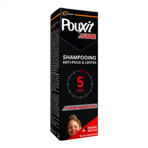 Pouxit Flash shampooing anti-poux & lentes 100ml