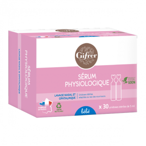 Gifrer sérum physiologique 30 unidoses 5ml