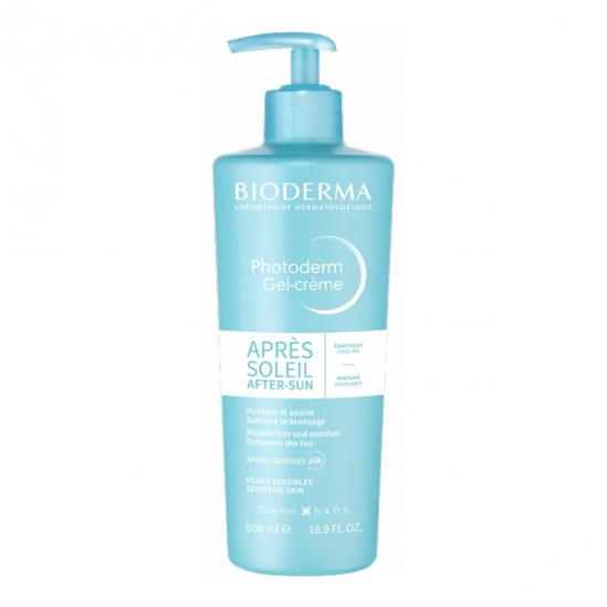 Bioderma photoderm gel-crème après-soleil fraîcheur 500ml