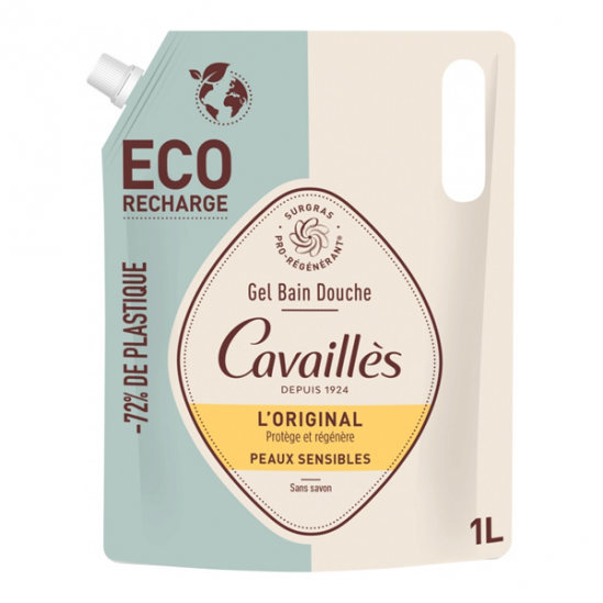 Rogé Cavaillès éco-recharge gel bain douche l’original 1L