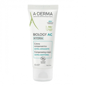 A-Derma Biology AC Hydra crème compensatrice ultra-apaisante 40ml