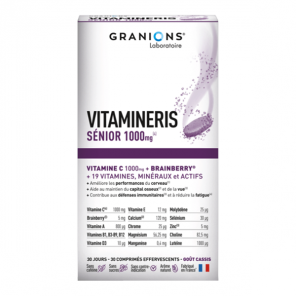 Granions Vitamineris Sénior 1000mg 30 comprimés