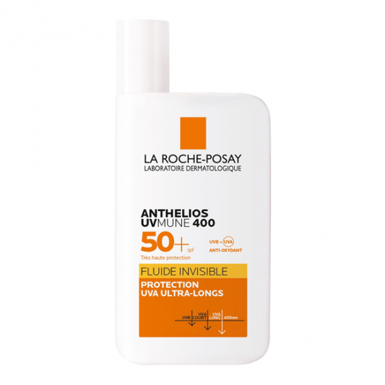 La roche-posay anthelios spf50+ fluide invisible sans parfum 50ml