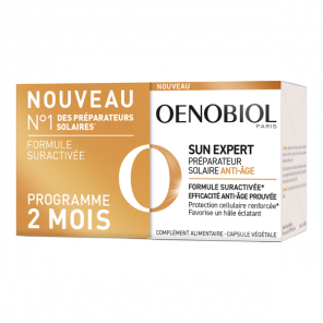 Oenobiol Sun expert Préparateur Solaire anti-âge 30 capsules