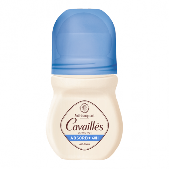 Cavaillès Absorb+ 48H Anti-transpirant roll-on 50ml