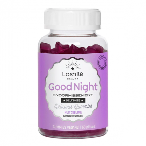 Lashilé Beauty Good Night endormissement 60 gummies