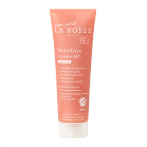 La Rosée dentifrice bébé à la fraise bio 50ml