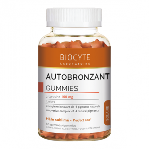 Biocyte autobronzant gummies 60gommes