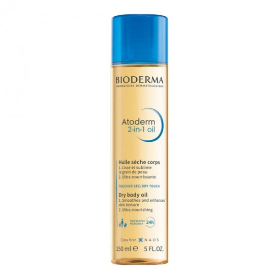 Bioderma Atoderm 2-in-1 oil Huile sèche corps 150ml