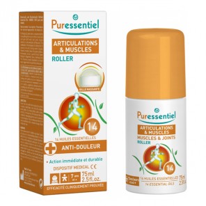 Puressentiel Roller Articulations aux 14 Huiles Essentielles 75 ml